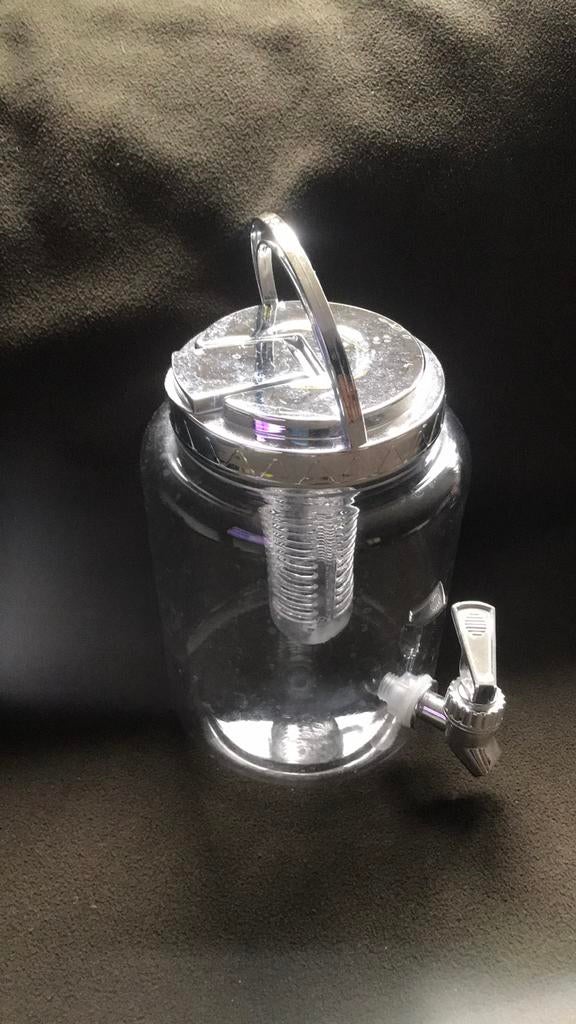 Distributeur de boissons avec robinet 21/17 cm, Comme neuf