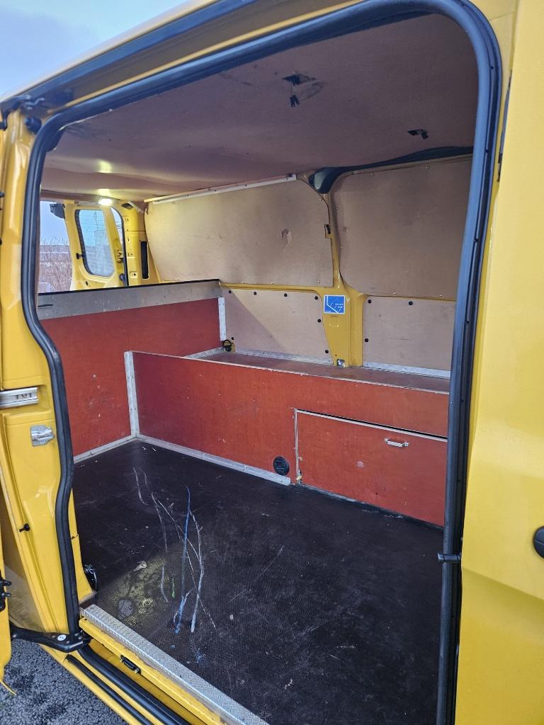 Ford Transit Custom Long.  2.2 diesel, airco, Auto's, 4 cilinders, 2800 kg, Beige, Ford