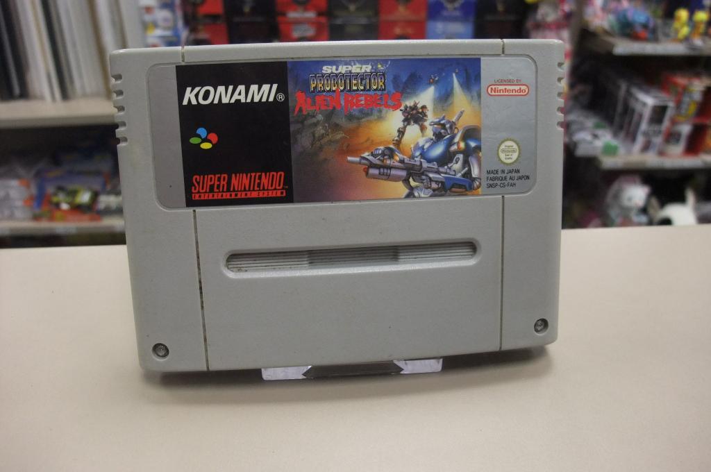 Super Probotector: Alien Rebels (cart only) fah snes, Games en Spelcomputers, Games | Nintendo Super NES, Avontuur en Actie, Gebruikt