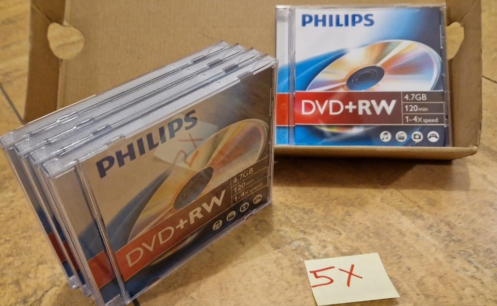 Philips DVDRW1S04/200 OOKSony, Imation, Platinum, tout neuf, Enlèvement ou Envoi, Neuf, Cd, Diverse merken