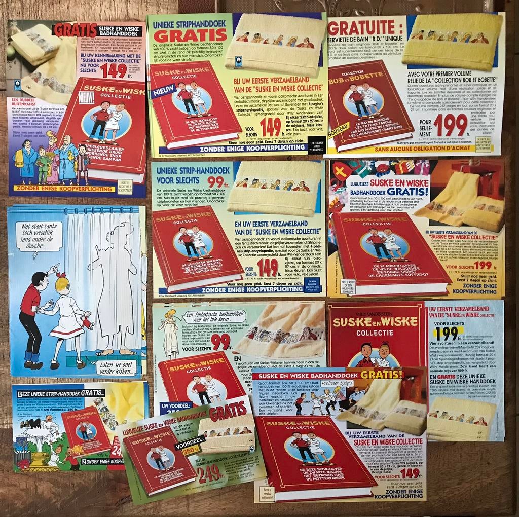♦️S&W🗯 11 folders uitgeverij LEKTURAMA, Verzamelen, Stripfiguren, Zo goed als nieuw, Ophalen of Verzenden