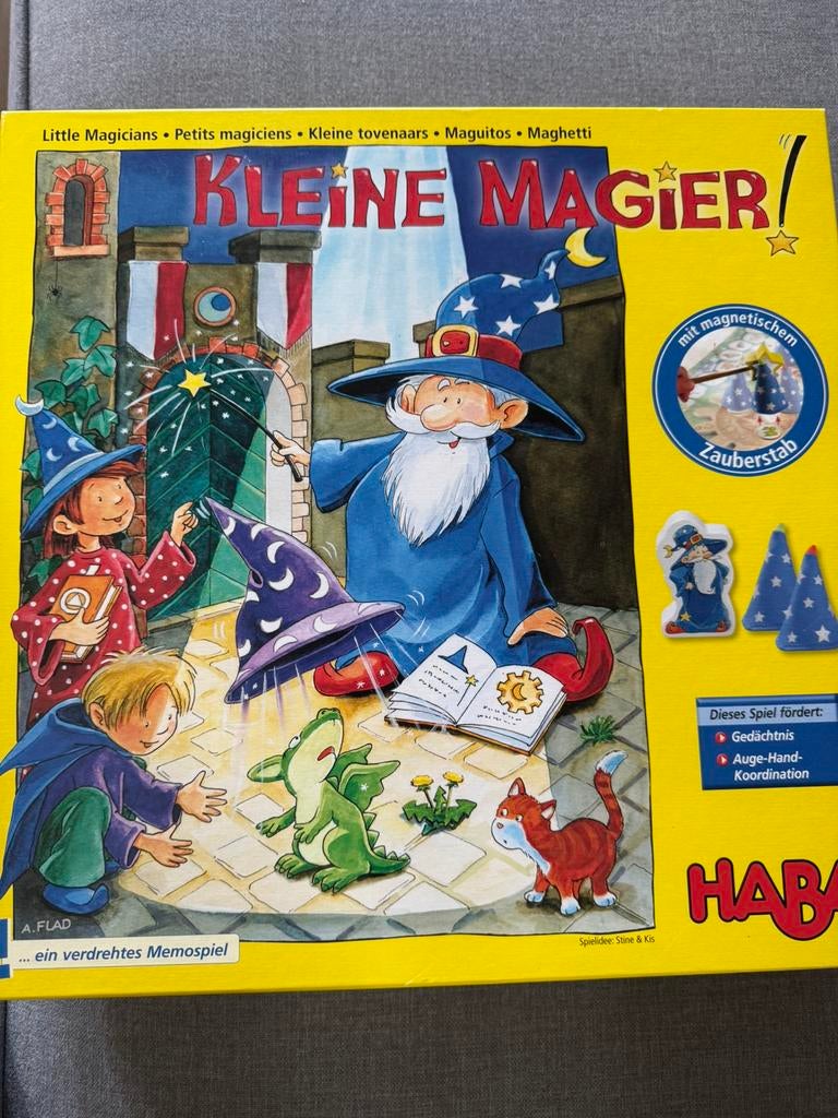 Nieuwstaat! Haba: Kleine magiër, Drie of vier spelers, Ophalen of Verzenden, Zo goed als nieuw, HABA