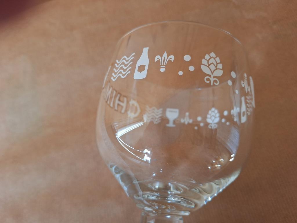 Verre de Chimay sur pied, édition spéciale, Enlèvement ou Envoi, Neuf, Verre ou Verres, Autres marques