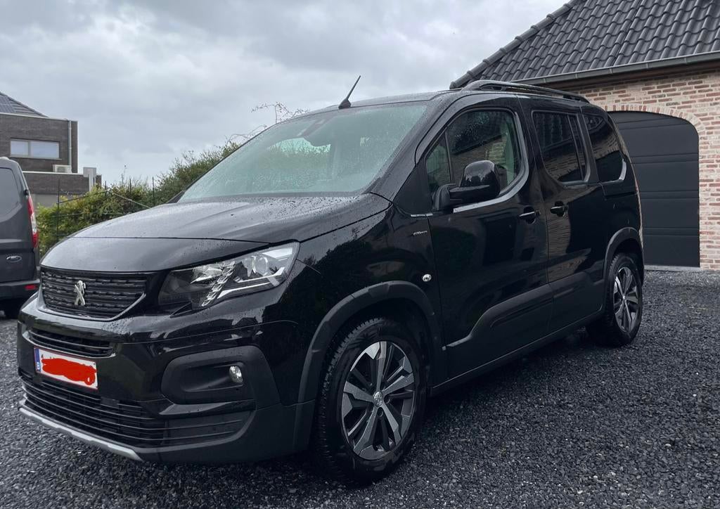 Peugeot Rifter GT line zwart 140.000km VASTE PRIJS, Autos, Peugeot, Achat, Euro 6, 1462 kg, Noir
