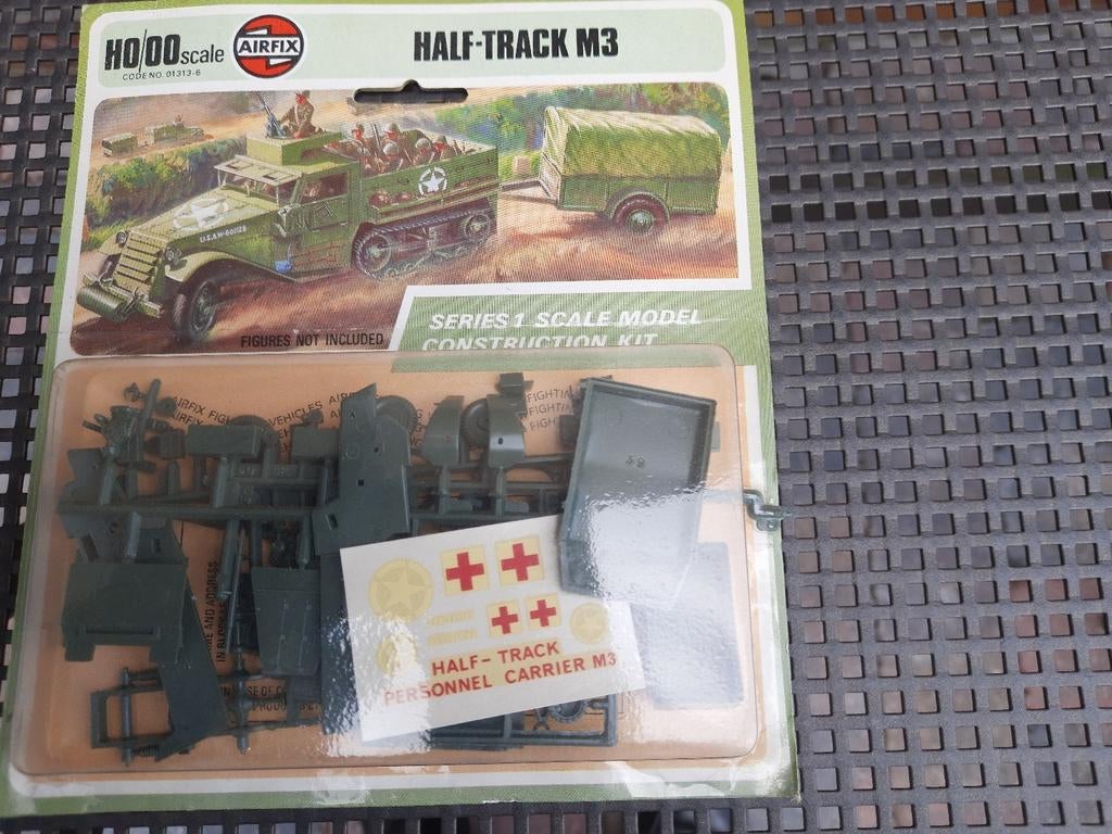 AIRFIX HO/00 HALF TRACK M3 *NOUVEAU* 1/72*VINTAGE*SCELLE*, Neuf, Camion, 1:50 ou moins, Enlèvement