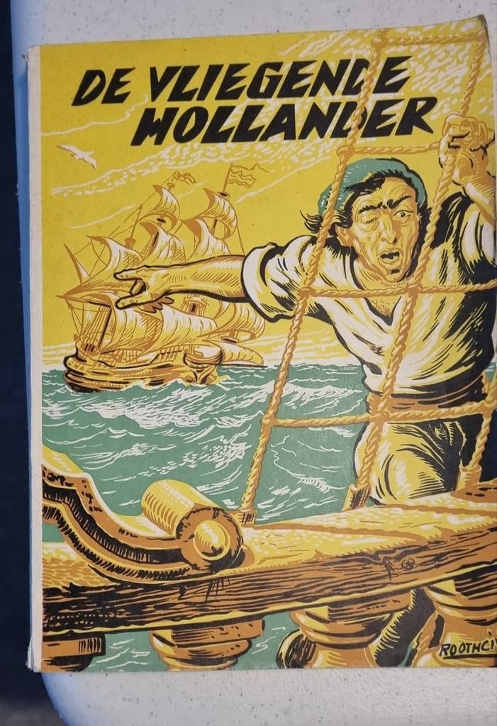 Boek: De vliegende Hollander uitgavedatum 1954, Ophalen, Gelezen
