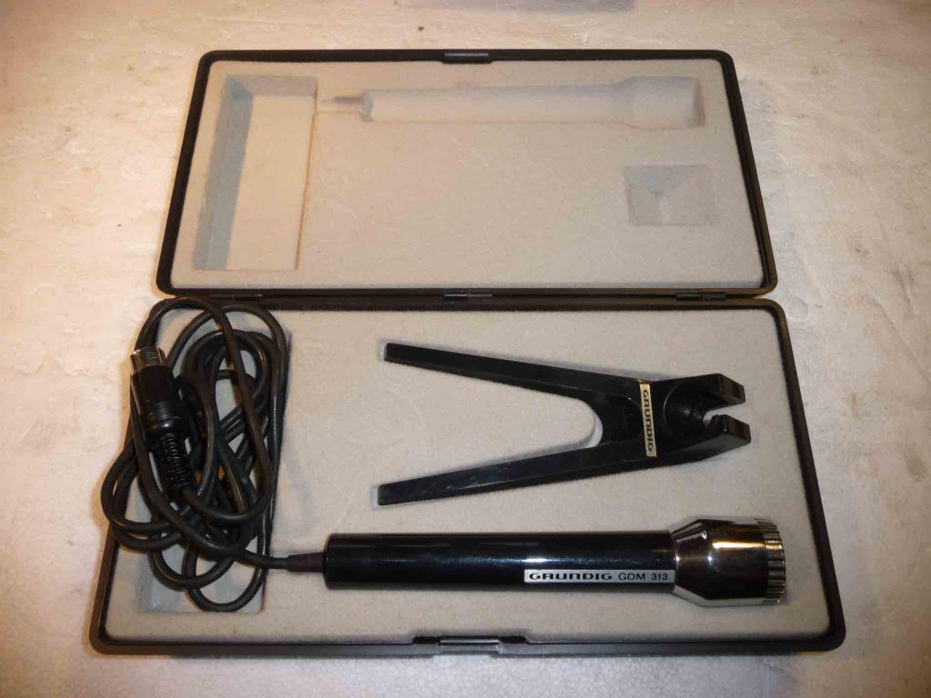 microphone GRUNDIG  omnidirectionnel - 3 modèles, Musique & Instruments, Microphones, Comme neuf
