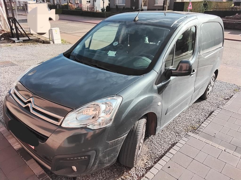 Citroen Berlingo Diesel met airco, Autos, Argent ou Gris, Achat, Boîte manuelle, Noir