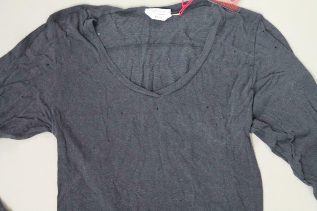 Ongedr zwarte longsleeve matte zijde van Cycle Women, mt S, Verzenden, Zwart, Nieuw, Lange mouw