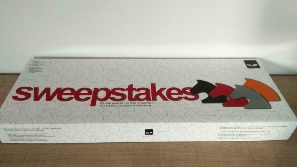 jeu à boire cheval - S&P Sweepstakes (NOUVEAU), Trois ou quatre joueurs, Enlèvement, Neuf