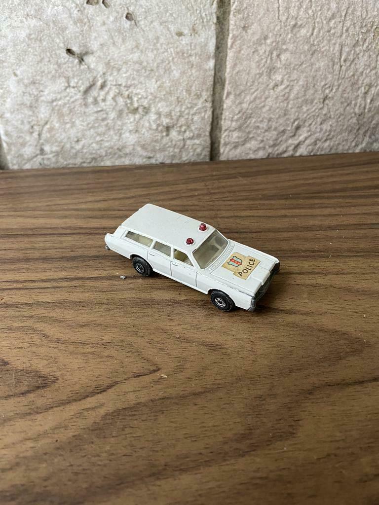 Matchbox uit 1960 Politieauto, Antiek en Kunst, Ophalen of Verzenden