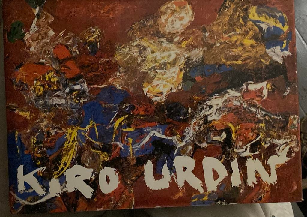 Kiro urdin, Antiek en Kunst, Kunst | Schilderijen | Abstract, Ophalen of Verzenden