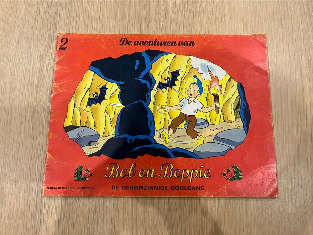 De avonturen van Bob en Beppie -2- De geheimzinnige doolgang, Boeken, Eén stripboek, Ophalen of Verzenden