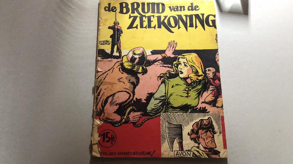De bruid van de zeekonning (b3), Boeken, Gelezen, Avon, Eén stripboek, Ophalen of Verzenden