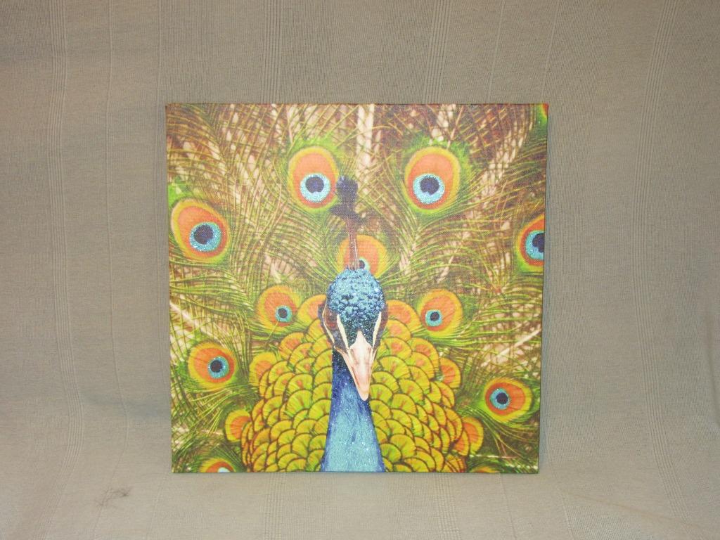 peinture sur toile, Enlèvement, Comme neuf, Moins de 50 cm, Peinture