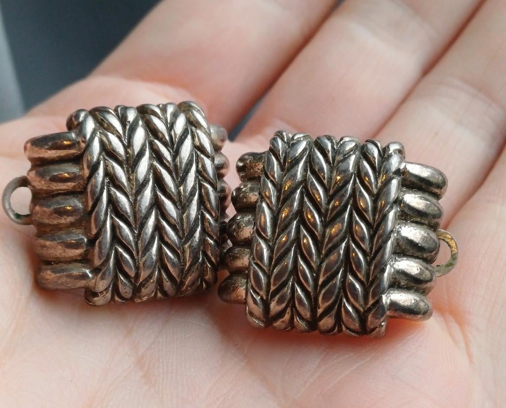 Boucles d'oreilles vintage Claire Deve, Enlèvement ou Envoi, Comme neuf