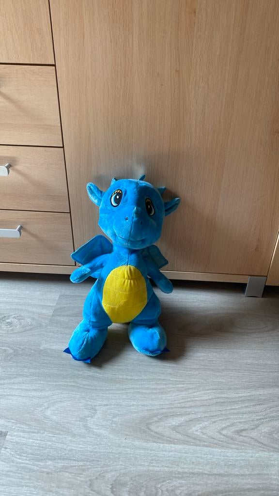 Knuffel draak, Kinderen en Baby's, Speelgoed | Knuffels en Pluche, Ophalen of Verzenden, Zo goed als nieuw
