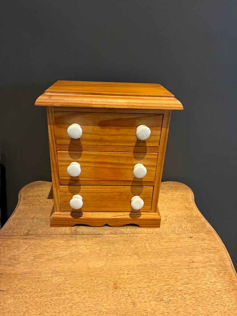 Mini commode, Maison & Meubles, Chambre à coucher | Tables de chevet, 70 cm ou plus, 45 à 65 cm, Enlèvement, Utilisé