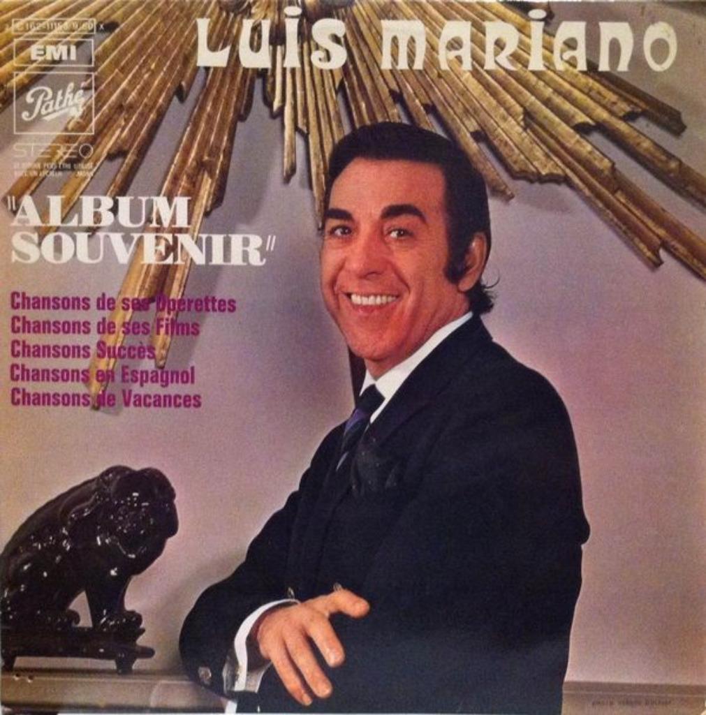 Disque 33 Tours Album souvenir de Luis Mariano, Enlèvement ou Envoi, Du modernisme à nos jours, Utilisé