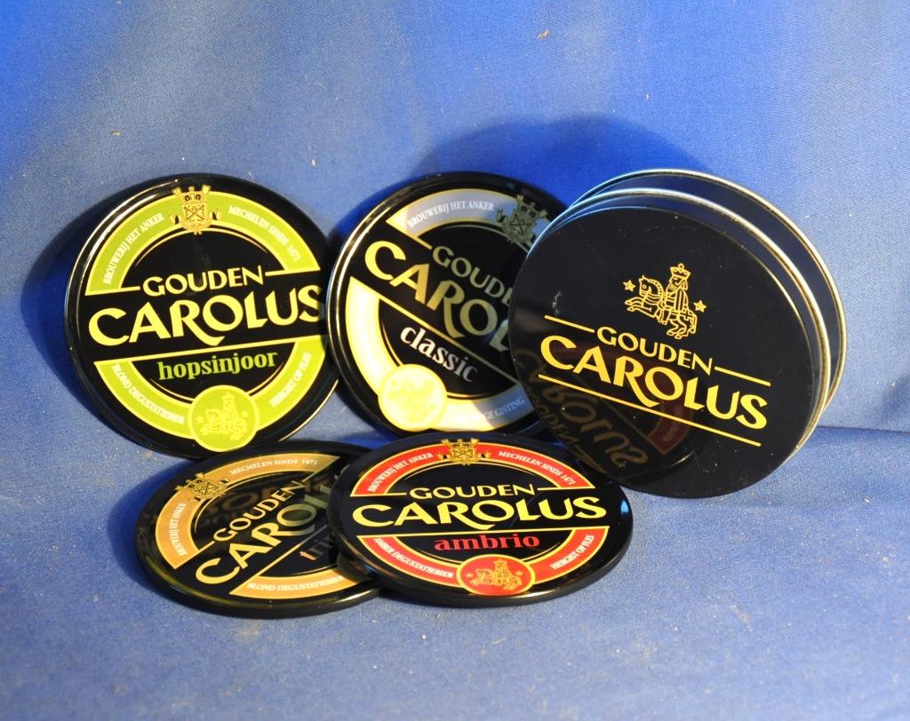 coffret 4 sous verre biere gouden carolus, Enlèvement ou Envoi, Neuf, Autres types, Autres marques