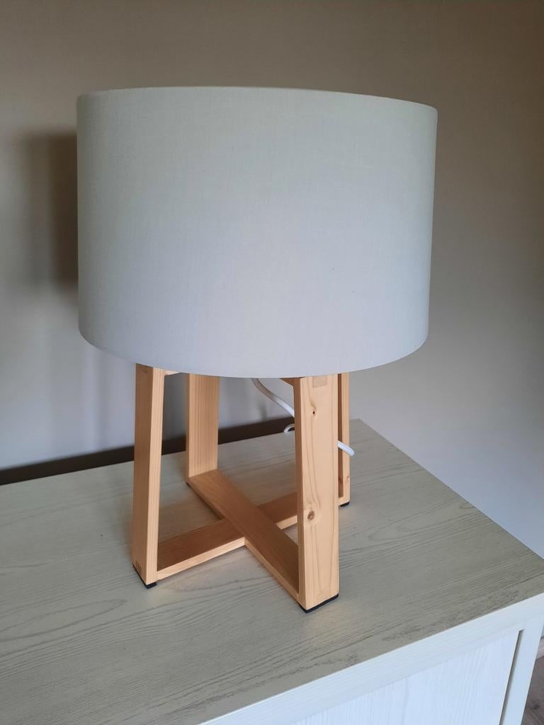 Tafellamp hout, Ophalen, Hout