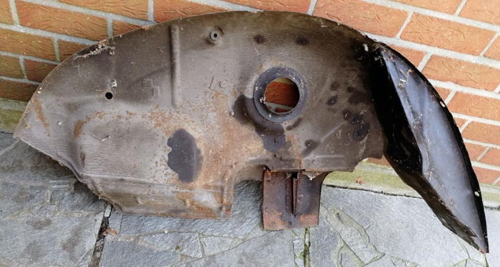 Binnenspatbord L vr Dyane, Ophalen, Gebruikt, Citroën, Voor