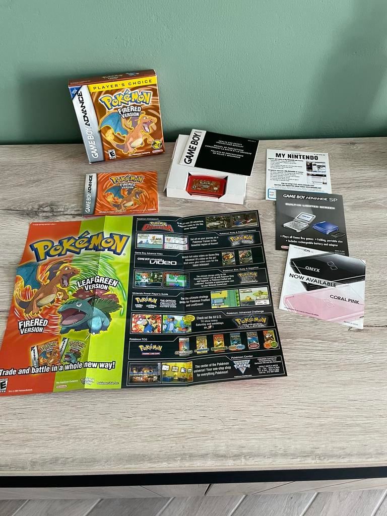 Pokémon FireRed Version Game Boy Advance (origineel), Games en Spelcomputers, Avontuur en Actie, Gebruikt, 1 speler, Ophalen of Verzenden