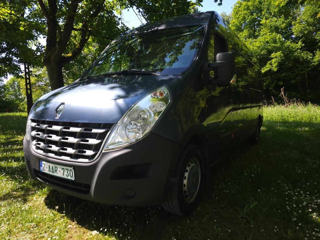 RENAULT MASTER_2.3 DCI (149 PK) _02/2014 EURO 5_299,484 KM €, Auto's, Renault, Voorwielaandrijving, Euro 5, 4 cilinders, Blauw