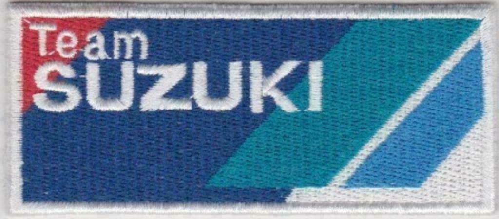 Patch Team Suzuki - 100 x 40 mm, Enlèvement ou Envoi, Neuf