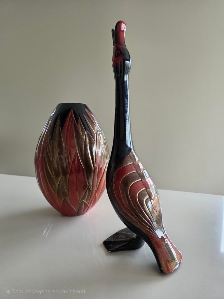 Vase & Soliflore Bourgogne, Antiek en Kunst, Ophalen of Verzenden