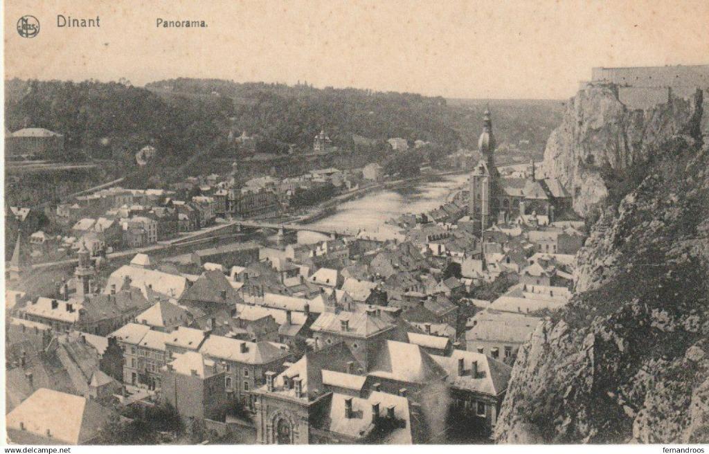 DINANT PANORAMA CPA NON ENVOYEE, Enlèvement ou Envoi, Non affranchie, Namur