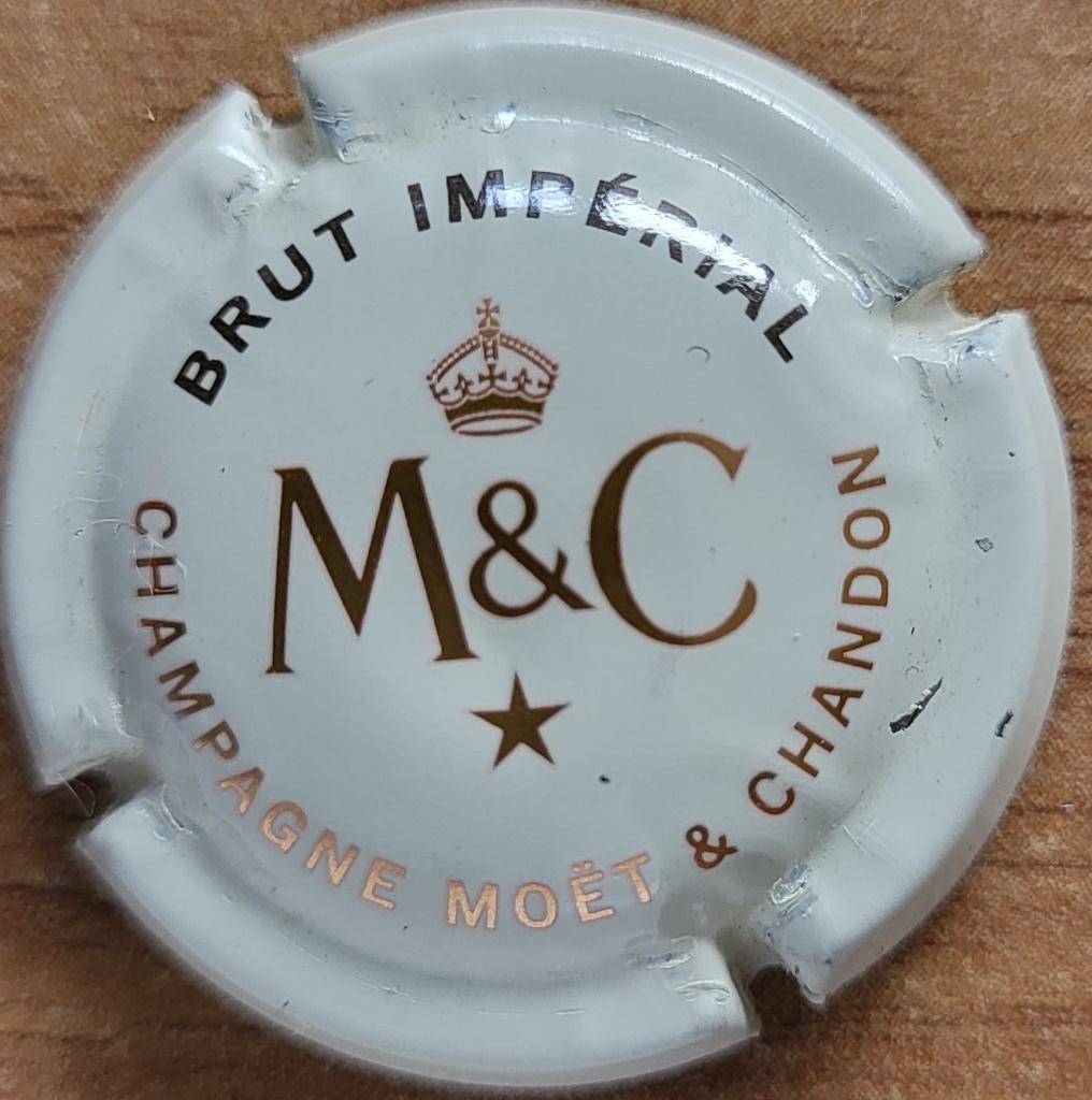 Capsule Champagne MOËT & CHANDON Brut Impérial nr.208, Ophalen of Verzenden, Nieuw, Frankrijk, Champagne