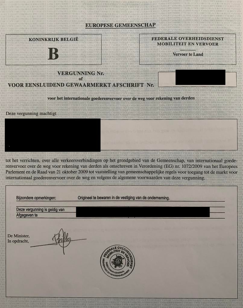 Vakbekwaamheid goederenvervoer / personenvervoer, Diversen, Overige Diversen, Zo goed als nieuw, Ophalen of Verzenden
