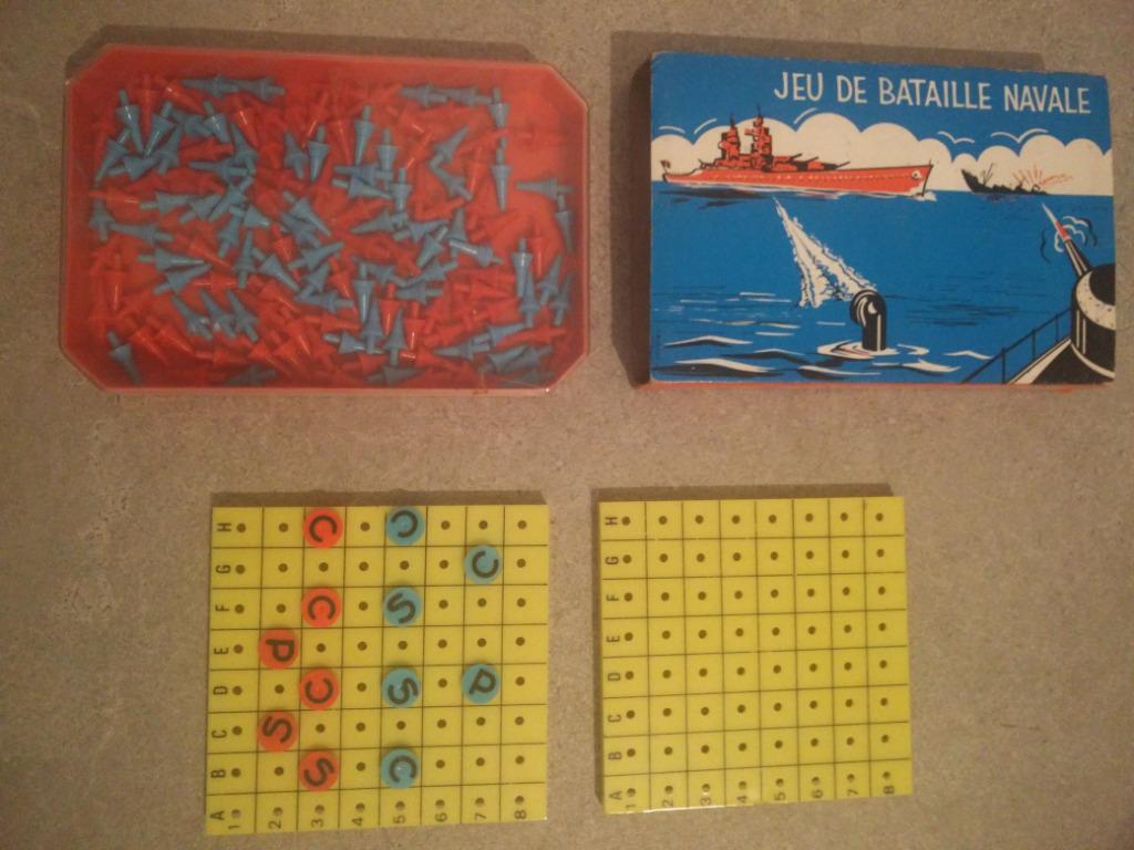 Bataille navalle vintage, Enlèvement, Utilisé