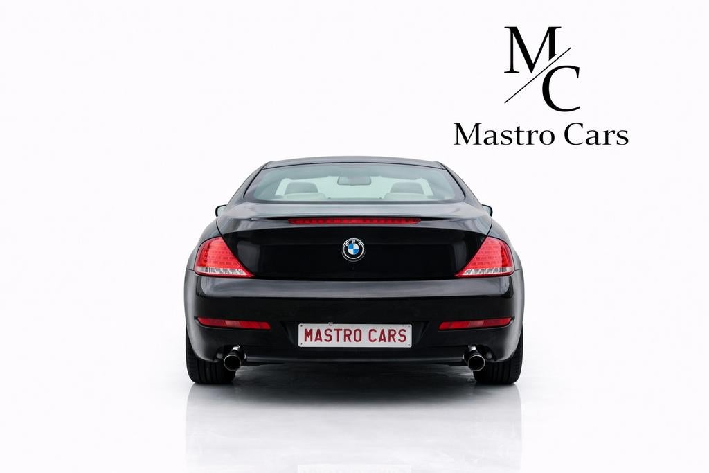 BMW 630i 270 pk 2008 279.000 km, Auto's, BMW, Achterwielaandrijving, Zwart, Leder, 200 kW