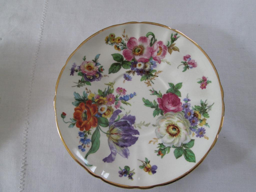 Boch ; bordje  fleur de sax van 16 cm doorsnee, Ophalen of Verzenden