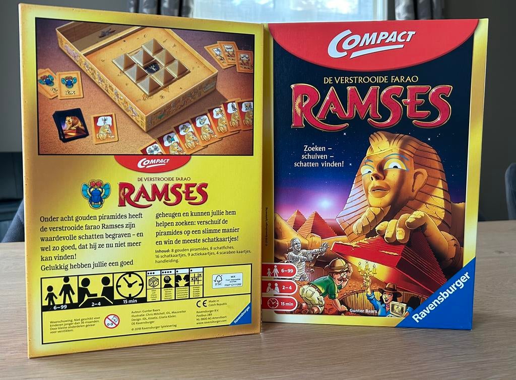 Spel Ramses - Ravensburger, Hobby en Vrije tijd, Ophalen, Zo goed als nieuw