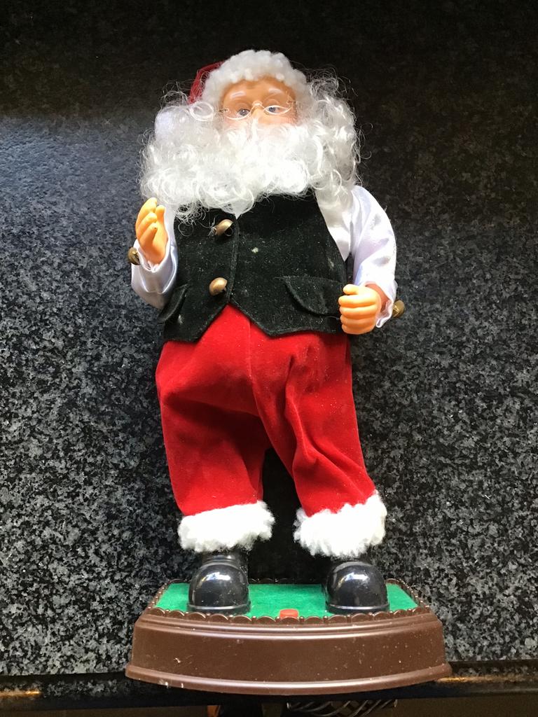 Dansende kerstman, Ophalen of Verzenden, Zo goed als nieuw