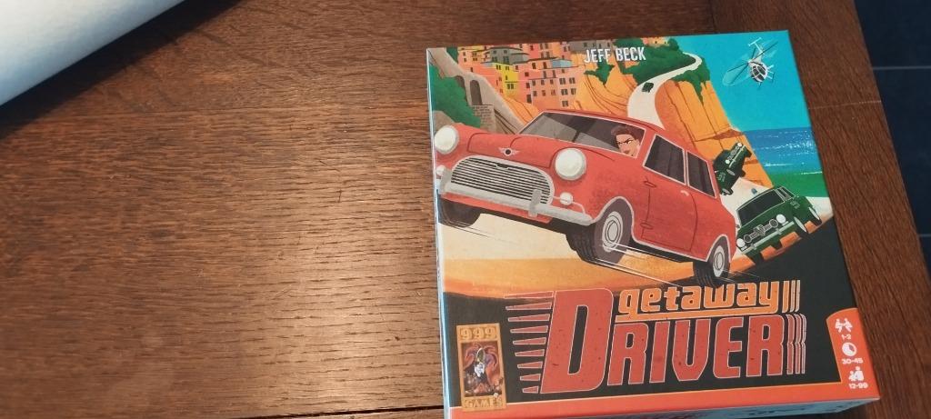 Spel: Getaway driver, Hobby en Vrije tijd, Gezelschapsspellen | Bordspellen, Zo goed als nieuw, Een of twee spelers, Ophalen