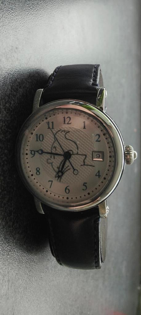Montre Tintin automatique. Édition limitée et numérotée, Enlèvement ou Envoi, Neuf, Montre-bracelet