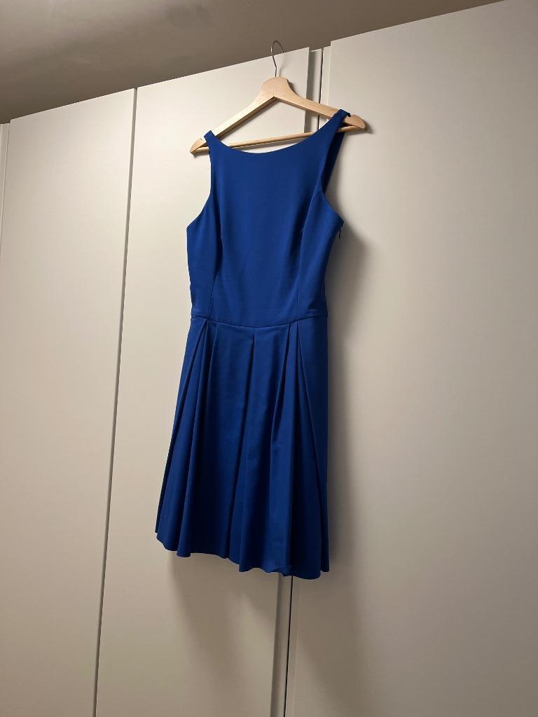 Polo Ralph Lauren Babette jurk blauw maat 40, Kleding | Dames, Maat 38/40 (M), Polo Ralph Lauren, Blauw, Ophalen of Verzenden
