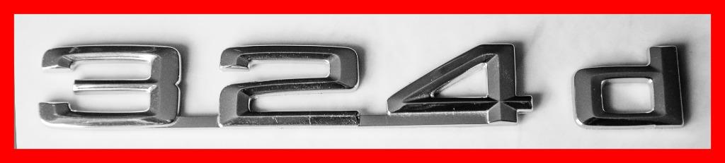 BMW 324 d ORIGINEEL LOGO BADGE EMBLEEM (op kofferdeksel)), Autos : Pièces & Accessoires, Carrosserie & Tôlerie, BMW, Envoi
