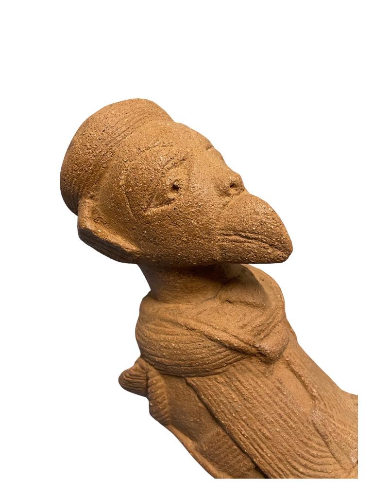 Nok Terracotta Sculptuur Geauthenticeerd Thermoluminescentie, Ophalen