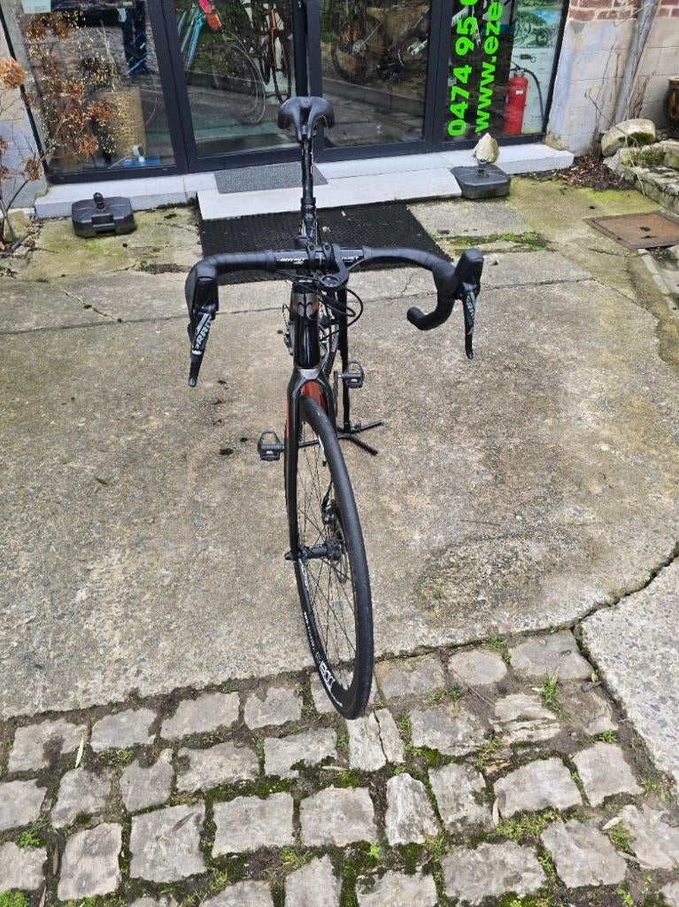 velo route carbone taille L, Autres marques, 10 à 15 vitesses, Enlèvement, Hommes
