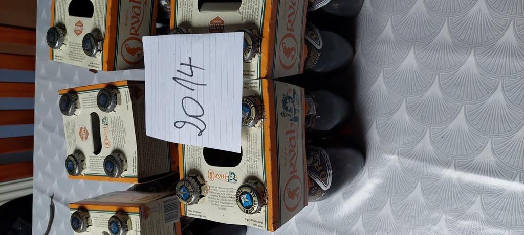 20 bouteilles d'Orval de 2014, Enlèvement, Neuf