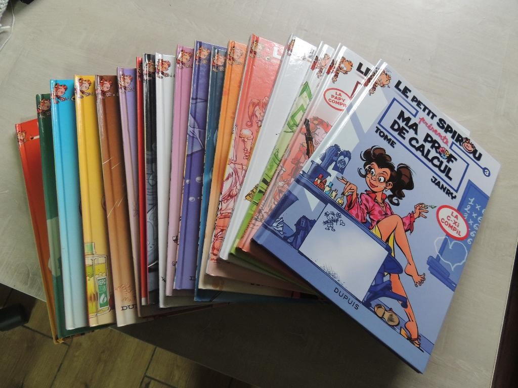 19 BD LE PETIT SPIROU TBE VOIR DESCRIPTIF LOT OU PIECE, Enlèvement ou Envoi, Série complète ou Série, Comme neuf, Tome & Janry