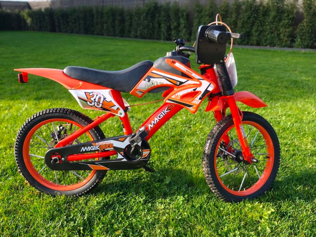 Motocross fiets met zijwielen, Fietsen en Brommers, Ophalen, Aluminium