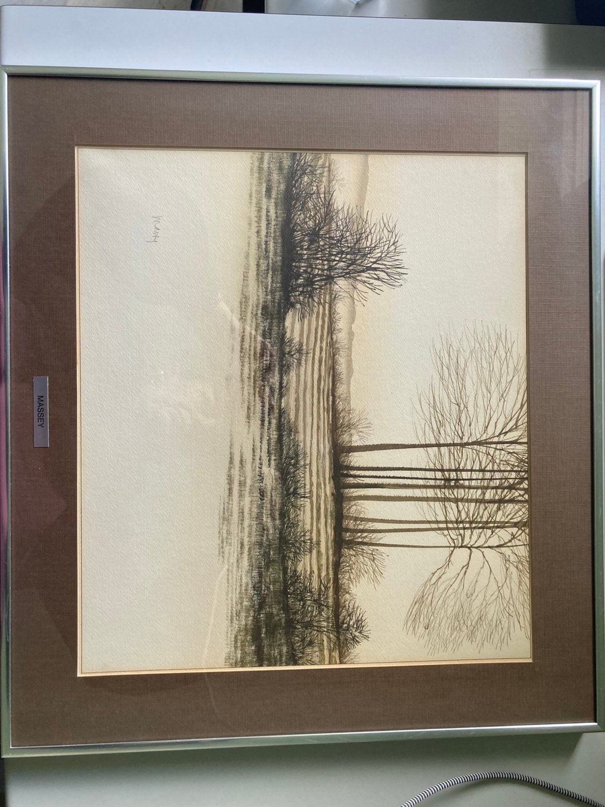R.A.Massey kunstdruk ‘Dawn’ 1979, Ophalen