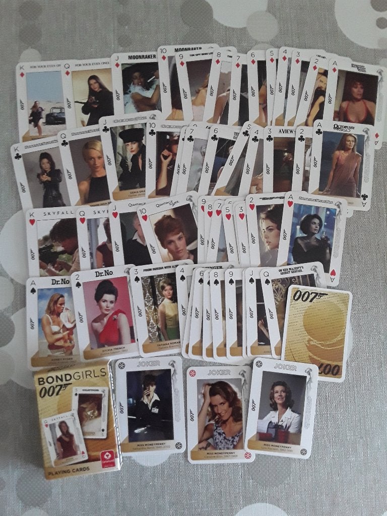 Speelkaarten Bond Girls, Enlèvement ou Envoi, Neuf, Carte(s) à jouer