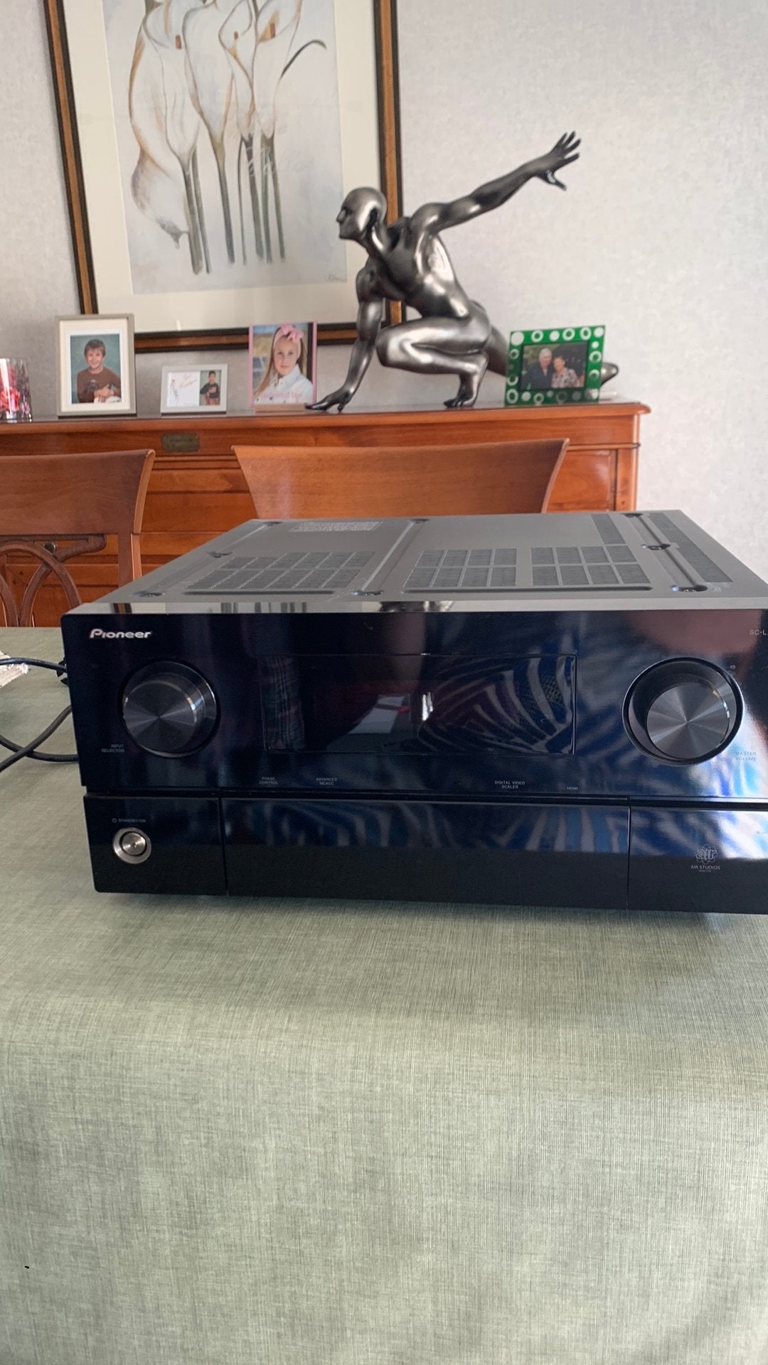 Surrond versterker met radio, Audio, Tv en Foto, Versterkers en Ontvangers, Ophalen, Zo goed als nieuw, Pioneer, 120 watt of meer